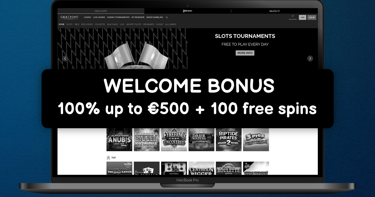 Gala Casino banner